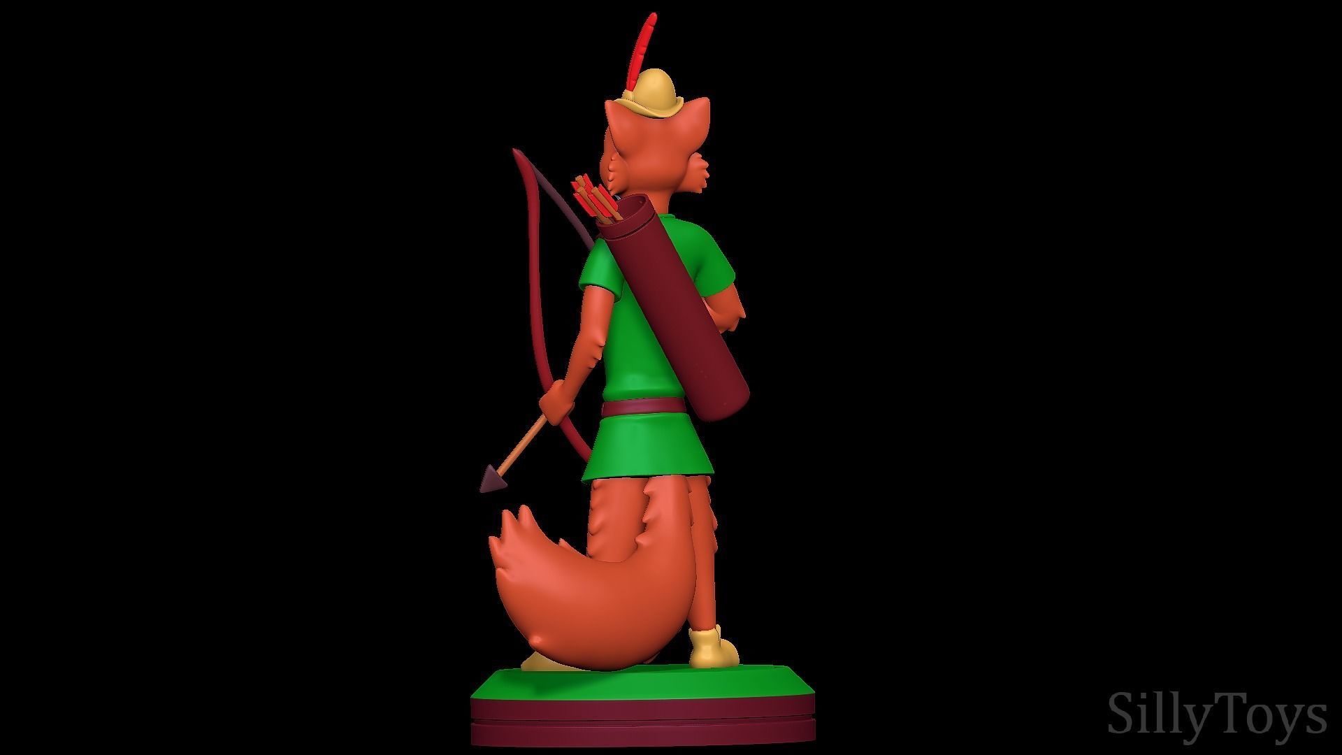 Robin Hood - Robin Hood 1973 3D print model_3