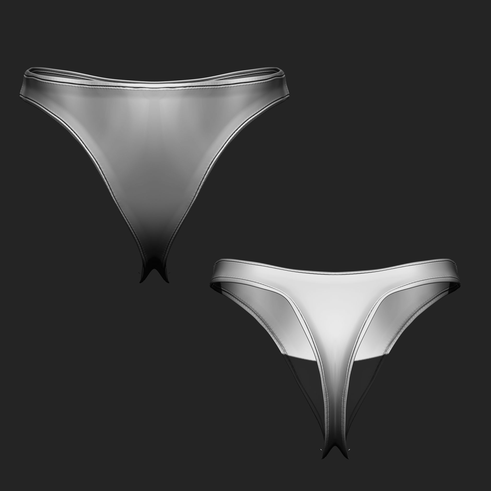 Bikini IMM Brush Pack 12 in One Vol 2 3D model_3