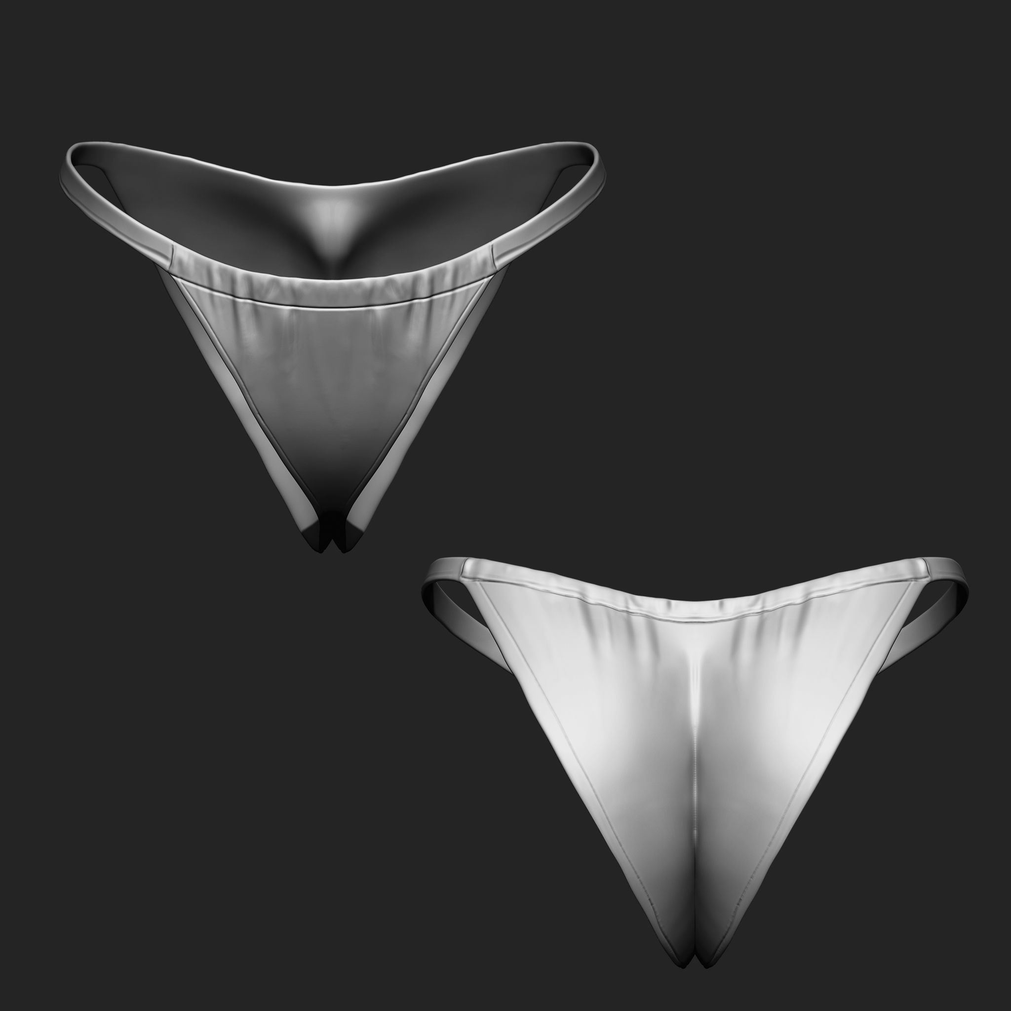 Bikini IMM Brush Pack 12 in One Vol 2 3D model_2