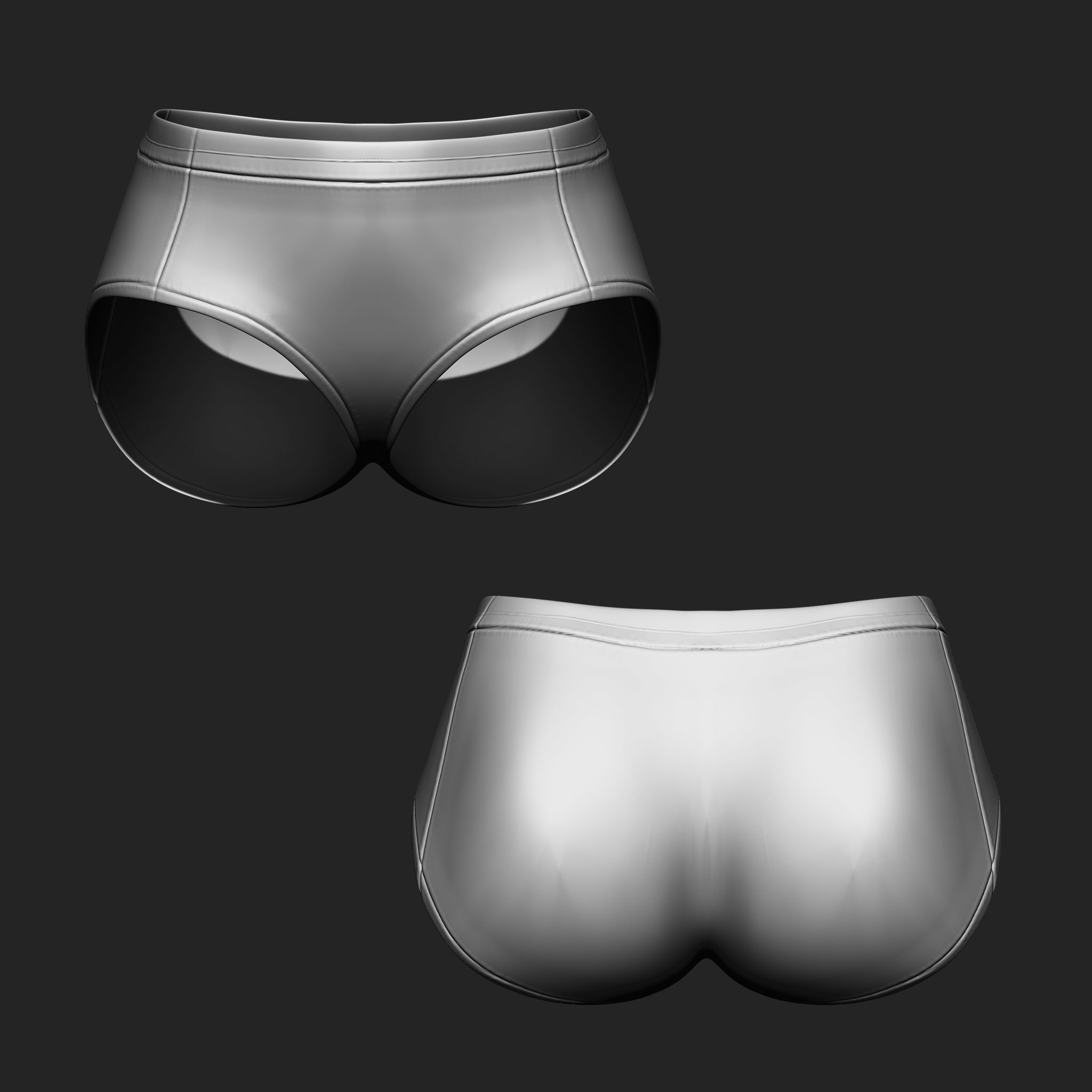 Bikini IMM Brush Pack 12 in One Vol 2 3D model_9