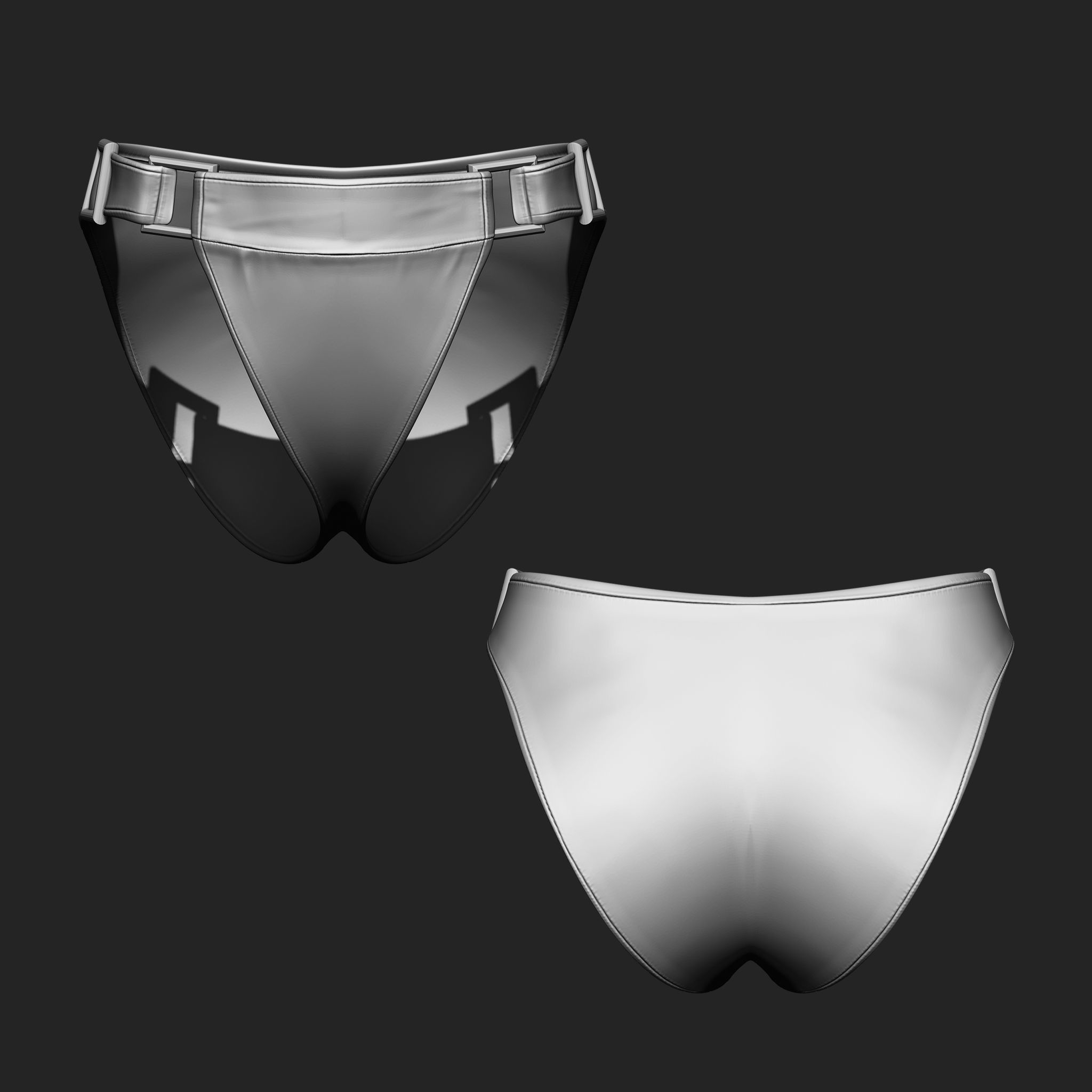 Bikini IMM Brush Pack 12 in One Vol 2 3D model_1