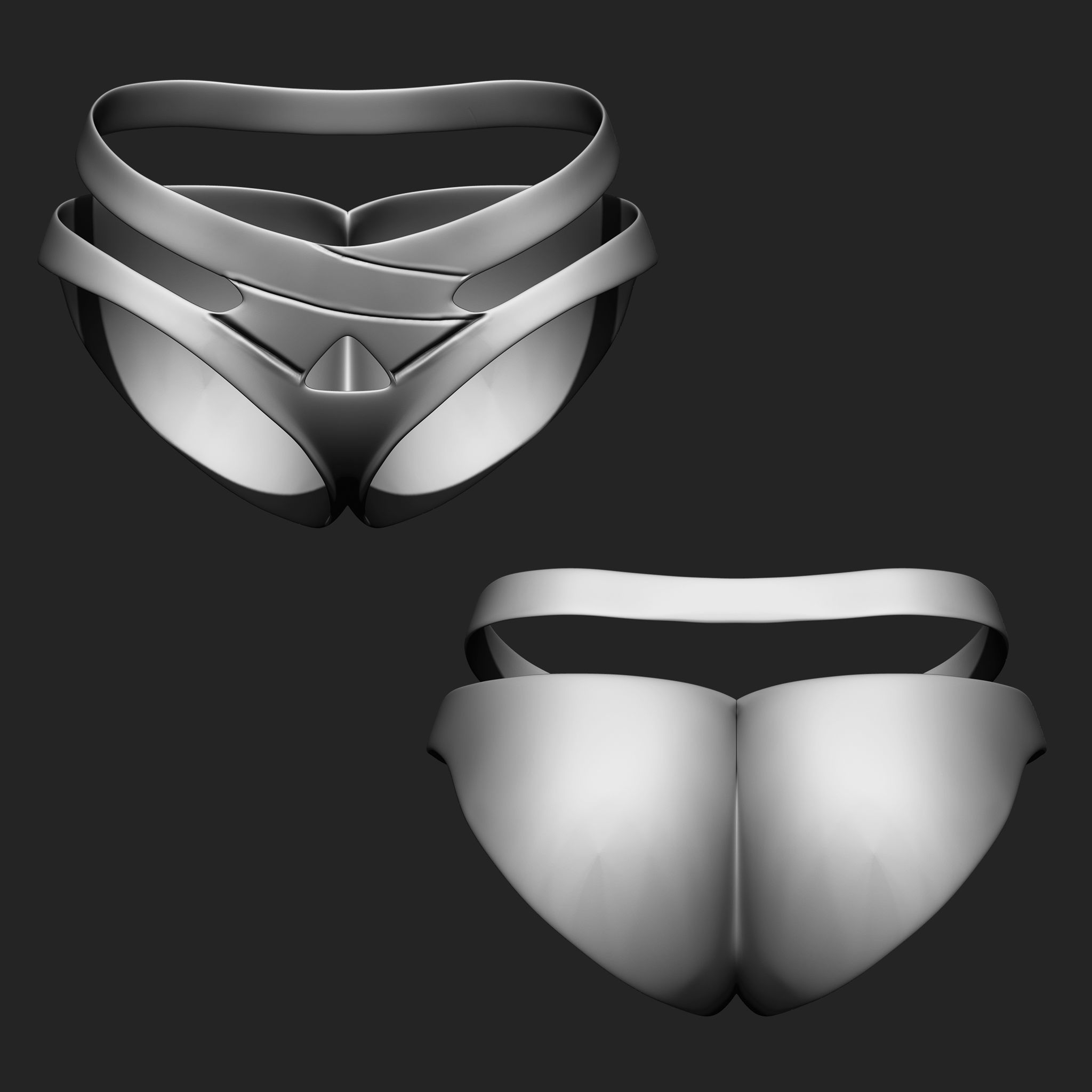 Bikini IMM Brush Pack 12 in One Vol 2 3D model_12