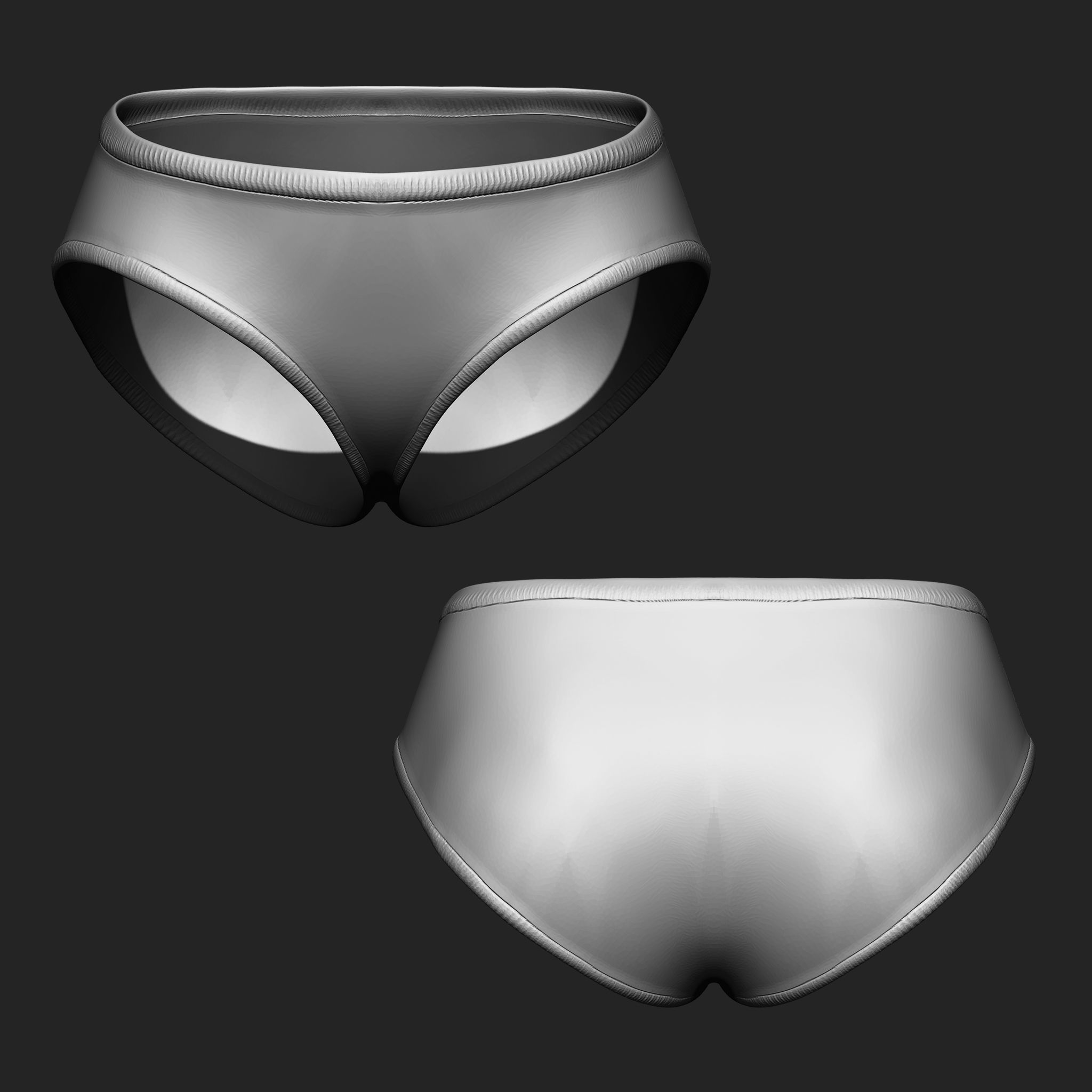 Bikini IMM Brush Pack 12 in One Vol 2 3D model_6