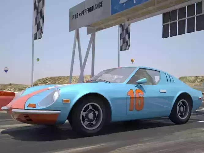 PUMA GTE 1970 3D MODEL