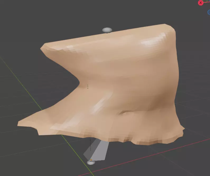 woman body hip Free low-poly 3D model