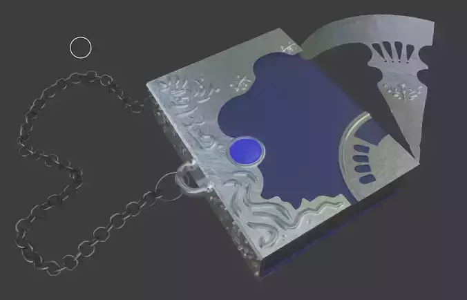 VANITAS BOOK 3D MODEL- vanitas cosplay