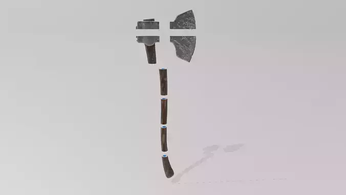 Huntress Broad Axe 3D Model- Dead by Daylight Cosplay