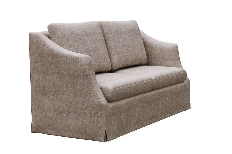 Sofa set Low-poly 3D model_14