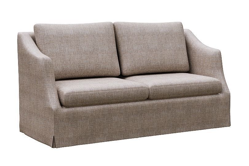 Sofa set Low-poly 3D model_13