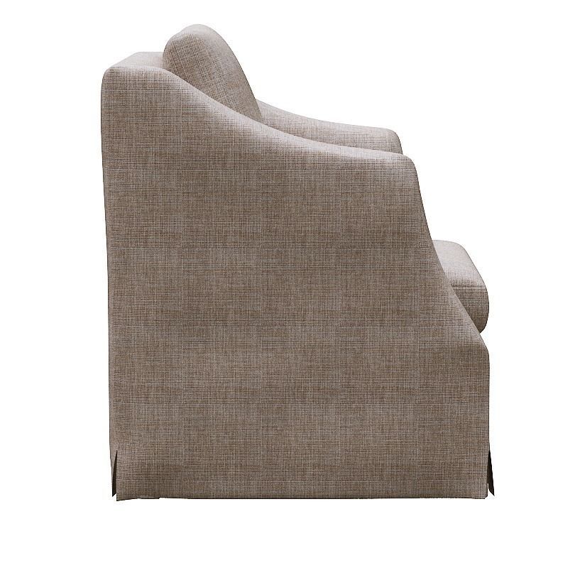 Sofa set Low-poly 3D model_9