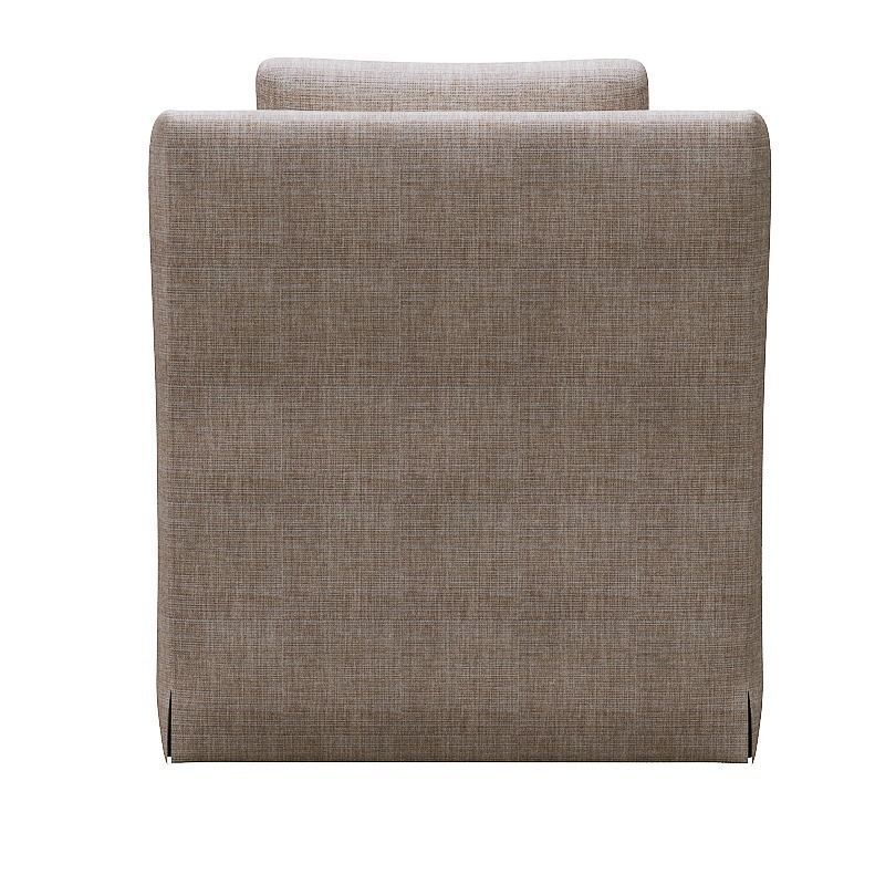 Sofa set Low-poly 3D model_11