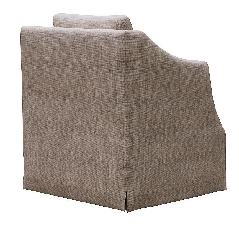 Sofa set Low-poly 3D model_10