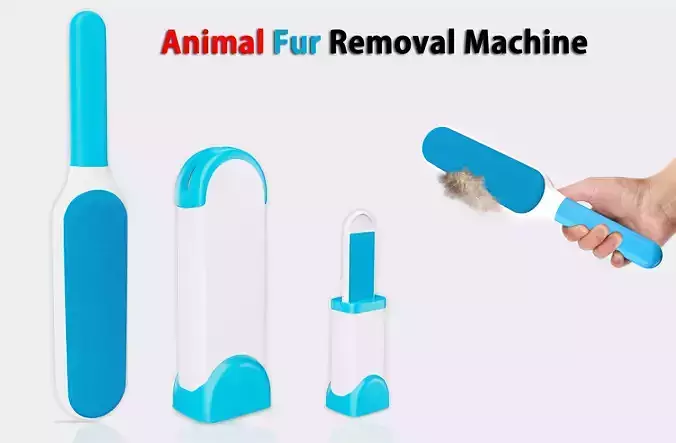 Animal fur removal machine Low-poly 3D model