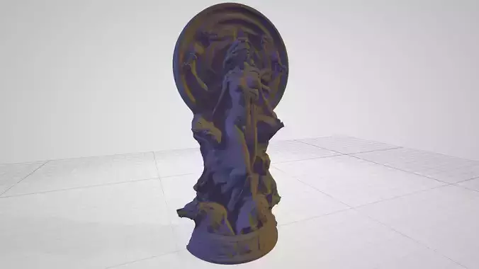 HECATE HEKATE GODDESS STL V3 3D print model