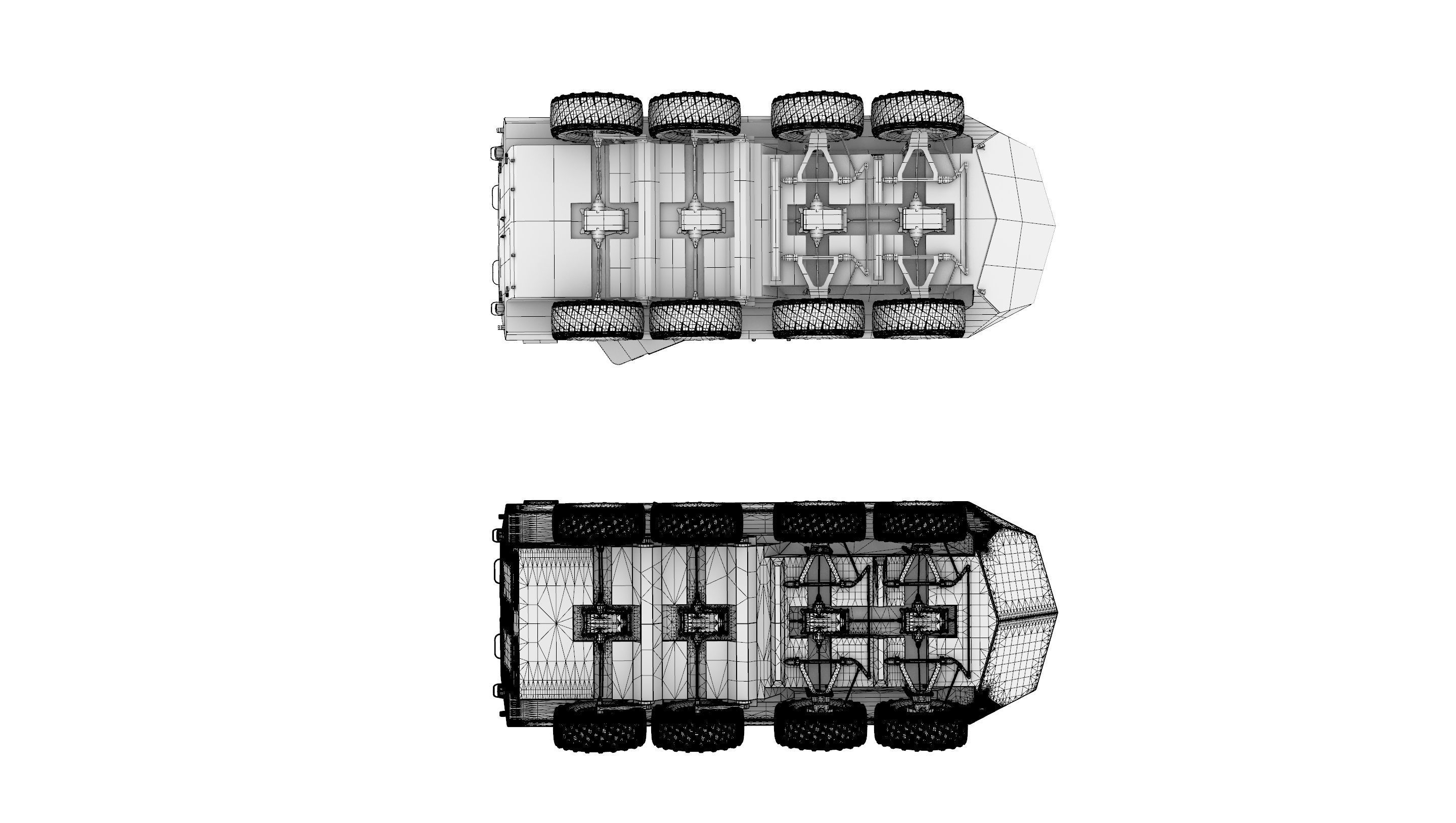 LAV 25 Armored amphibious reconaissance vehicle  3D model_7