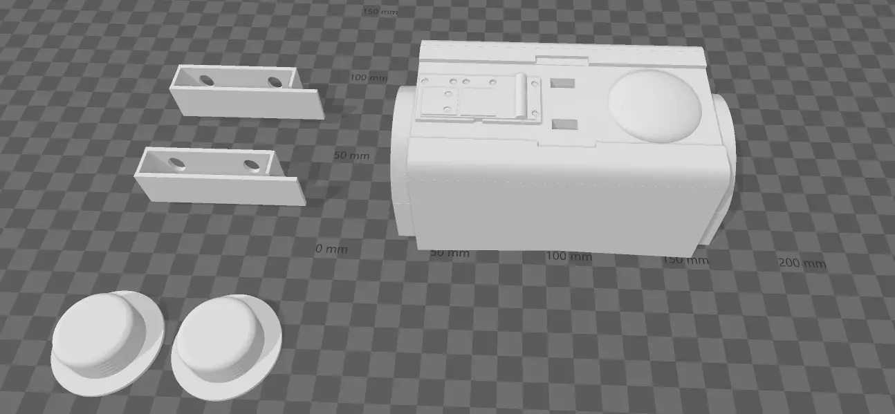 Star Wars Biker Scout Thermal Detonator 3D print model