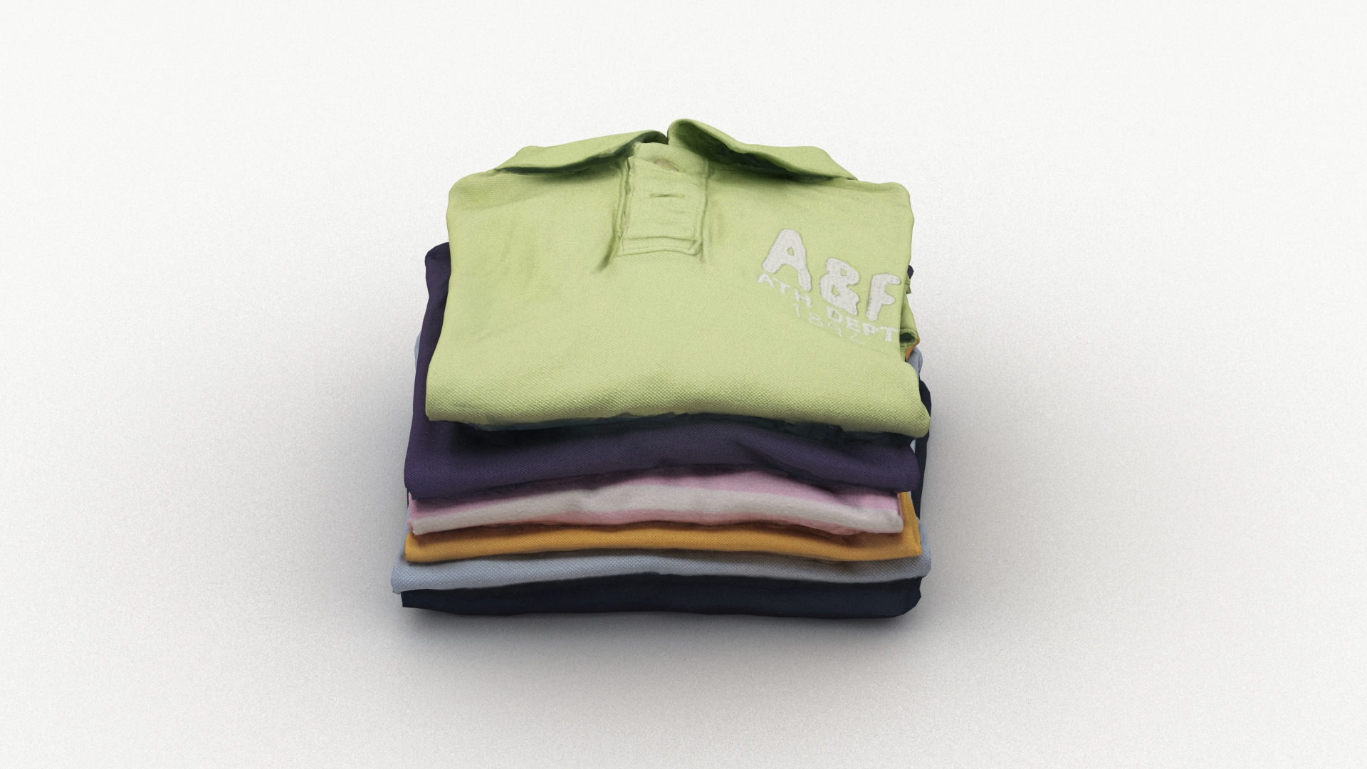Polo Shirts 2 3D model_1
