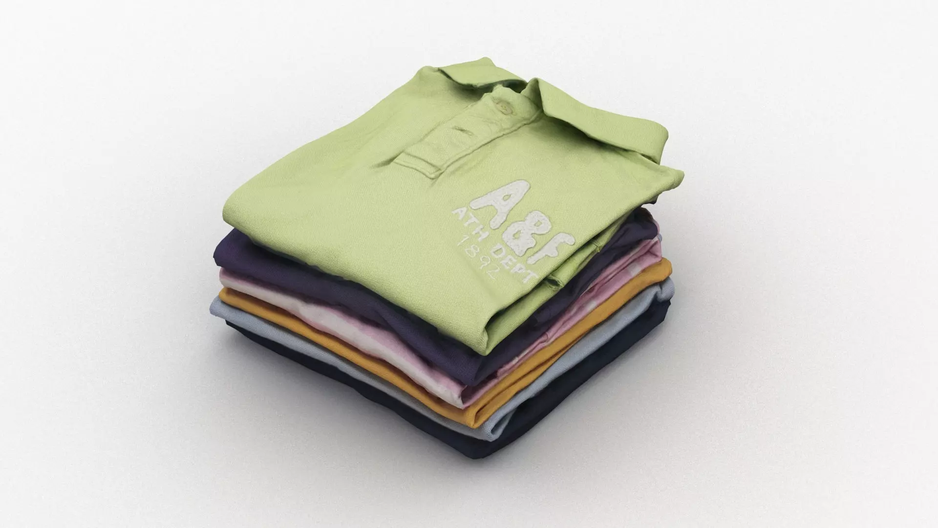 Polo Shirts 2 3D model_0