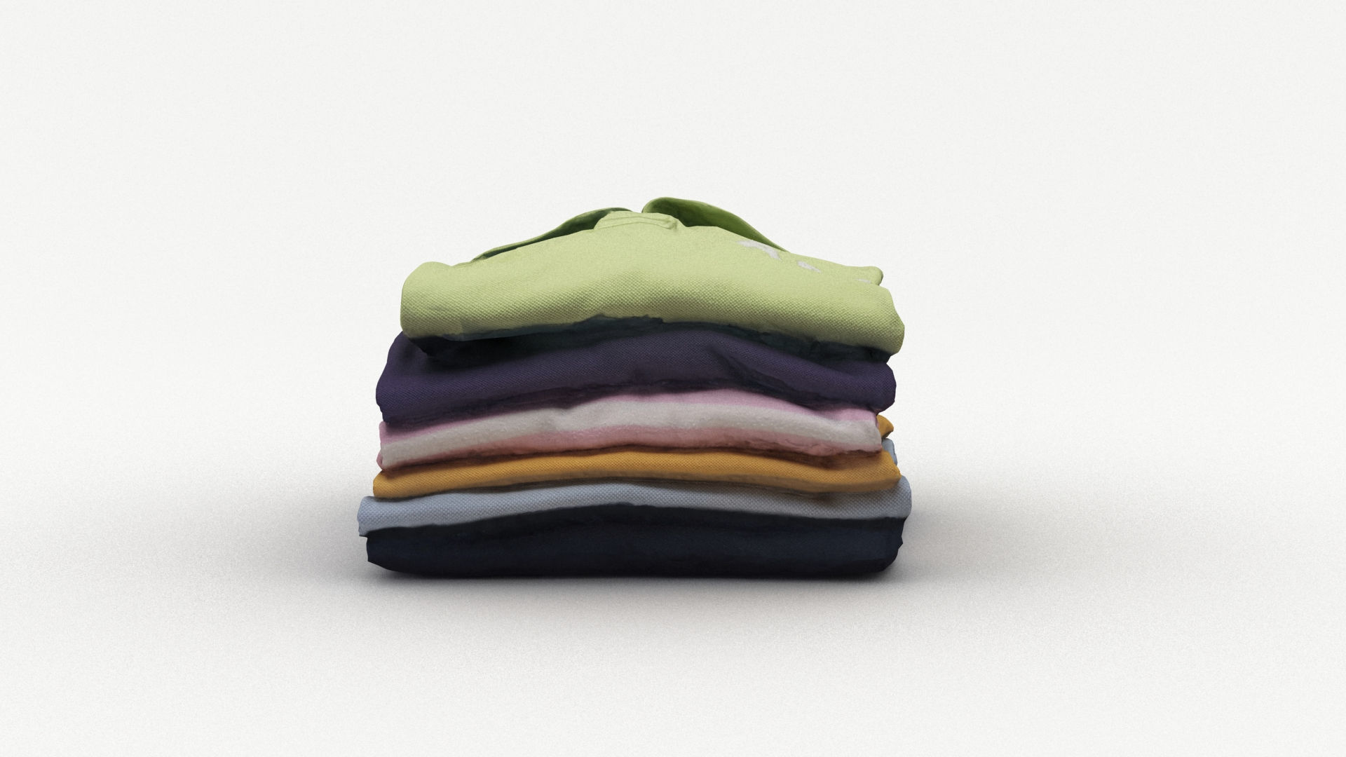 Polo Shirts 2 3D model_6