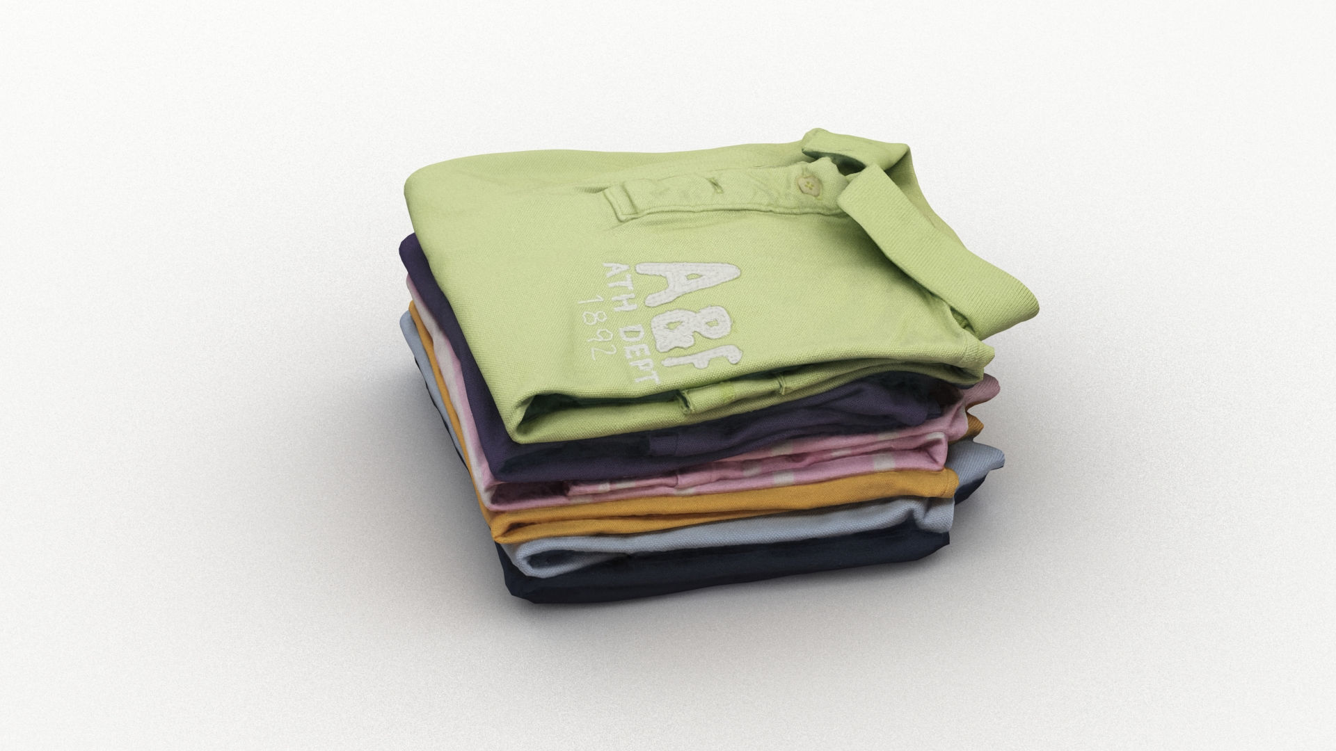 Polo Shirts 2 3D model_5