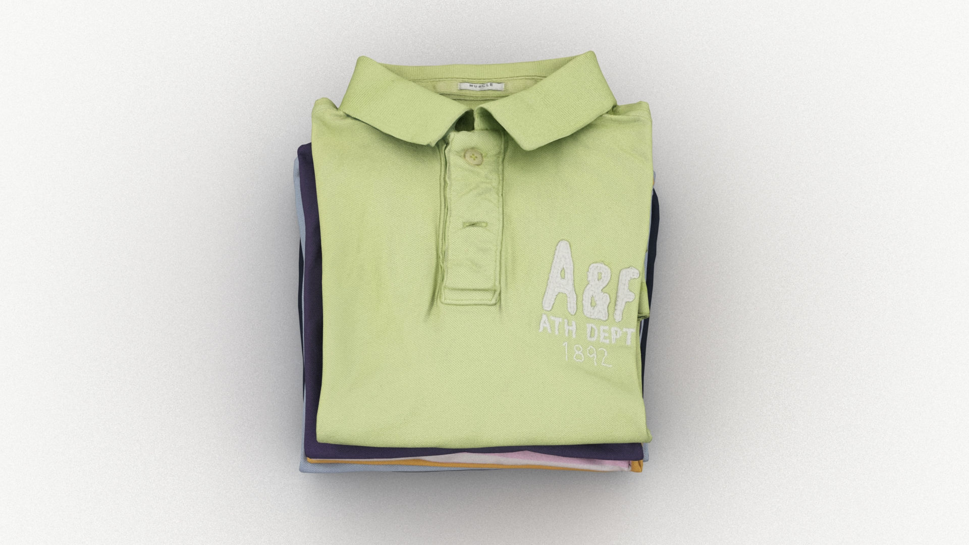Polo Shirts 2 3D model_8