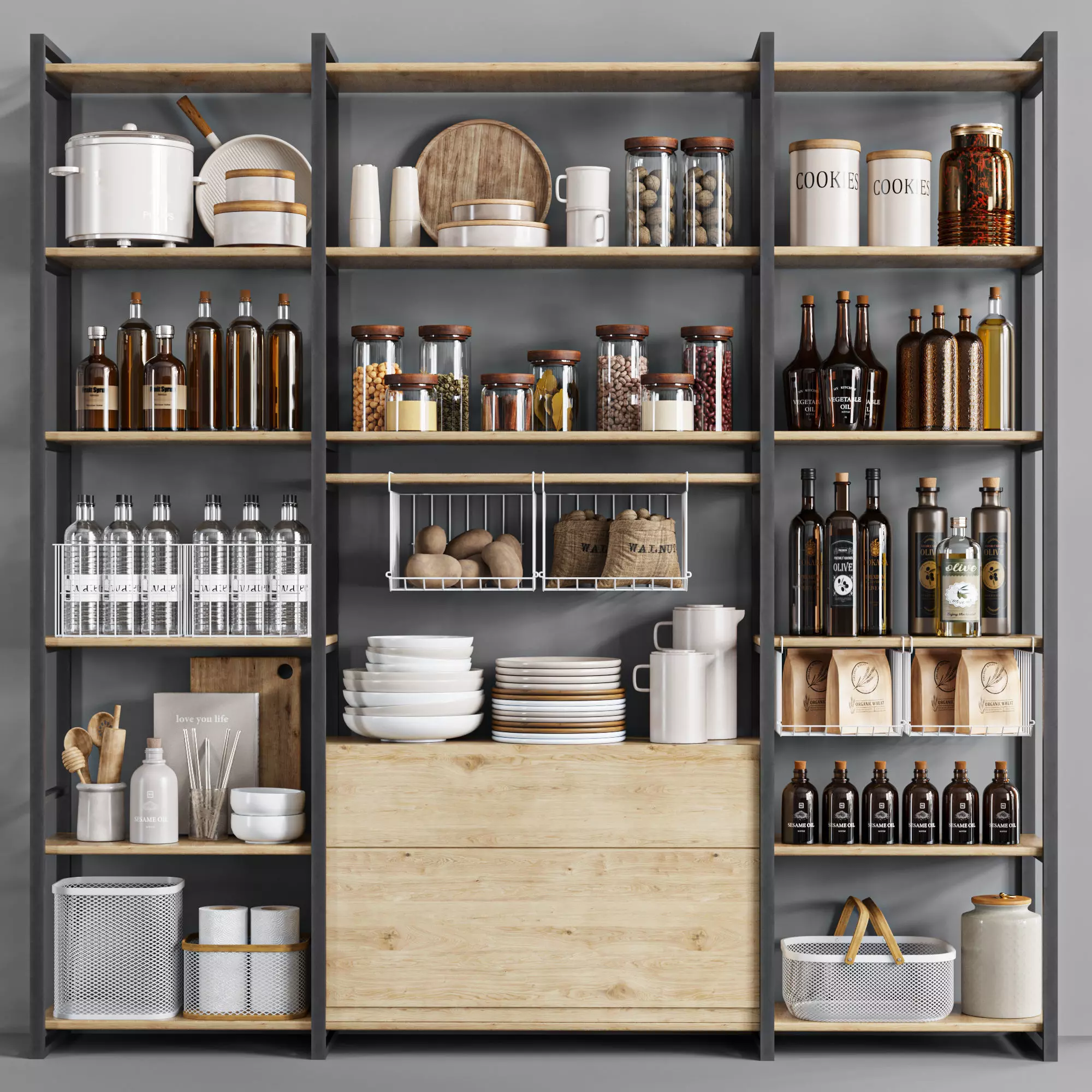 Kitchen accessories050 3D model_0