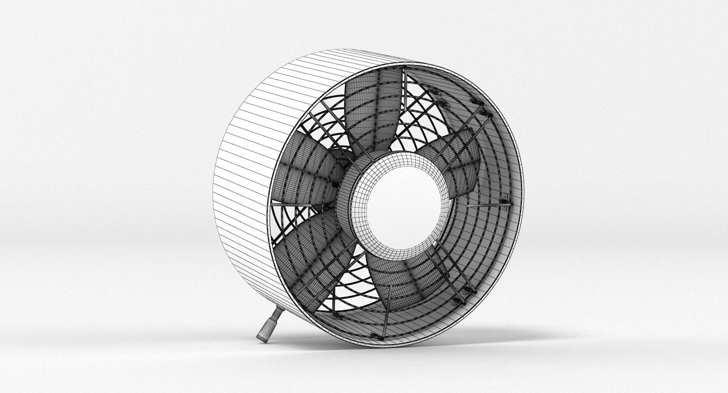 Monoqi Otto Fan 3D model_8