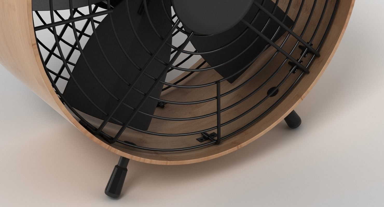 Monoqi Otto Fan 3D model_2