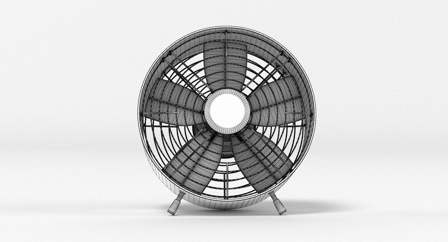 Monoqi Otto Fan 3D model_7
