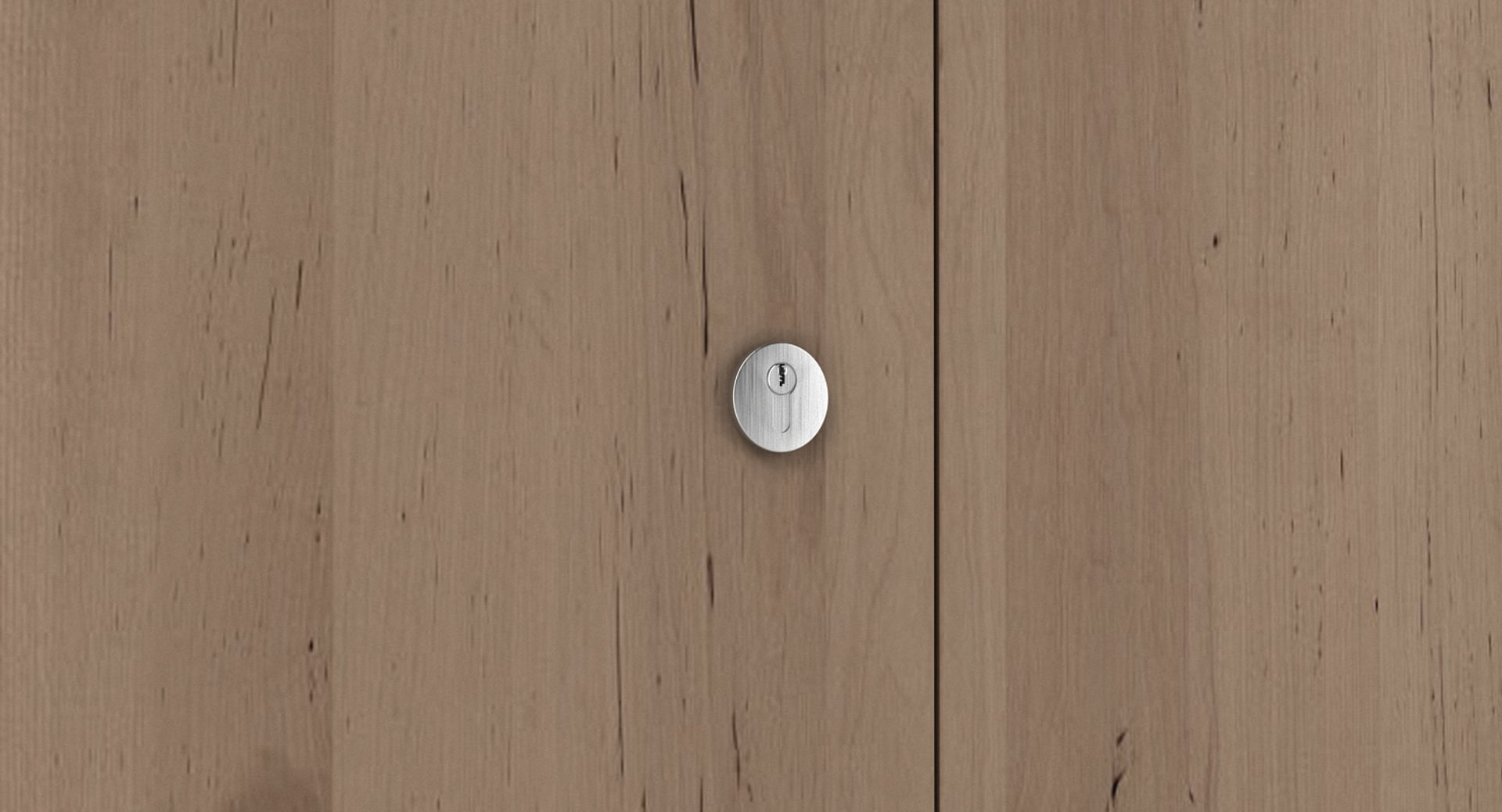 Sideboard wooden cabinet with two doors 3D model_3