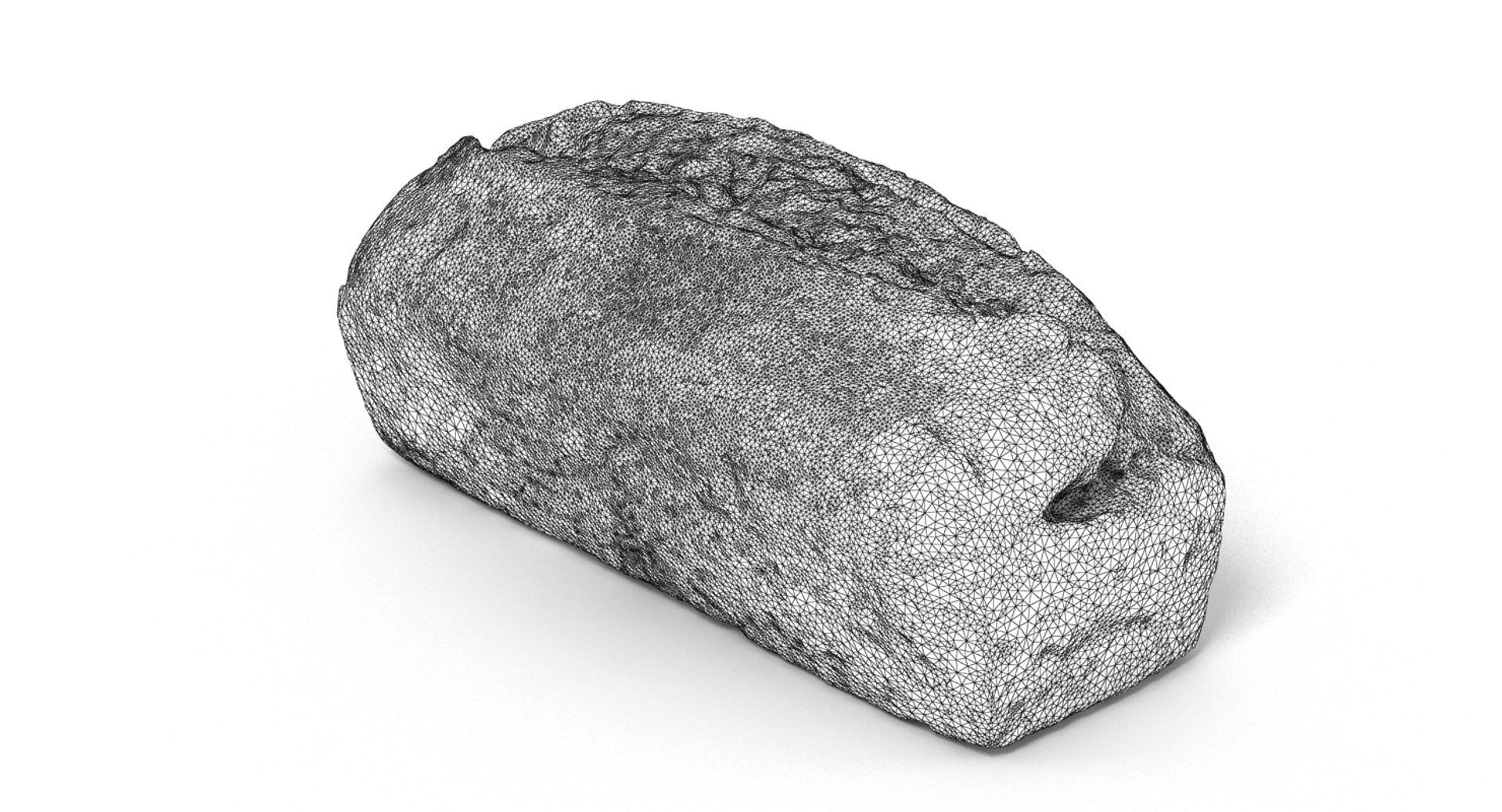 Bread Collection 1 stone 3D model_16