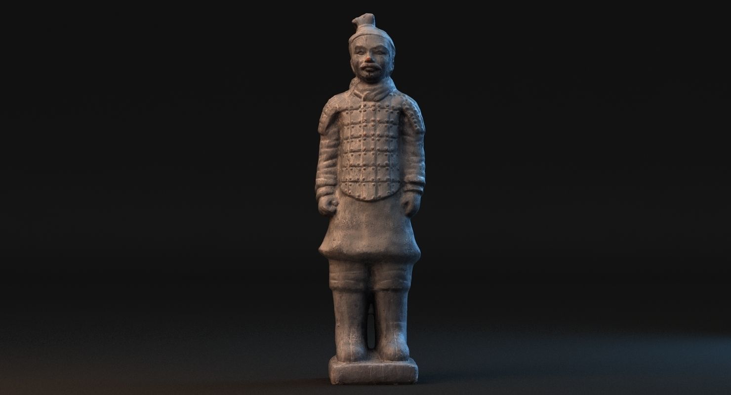 Terracotta Warrior 3D model_8