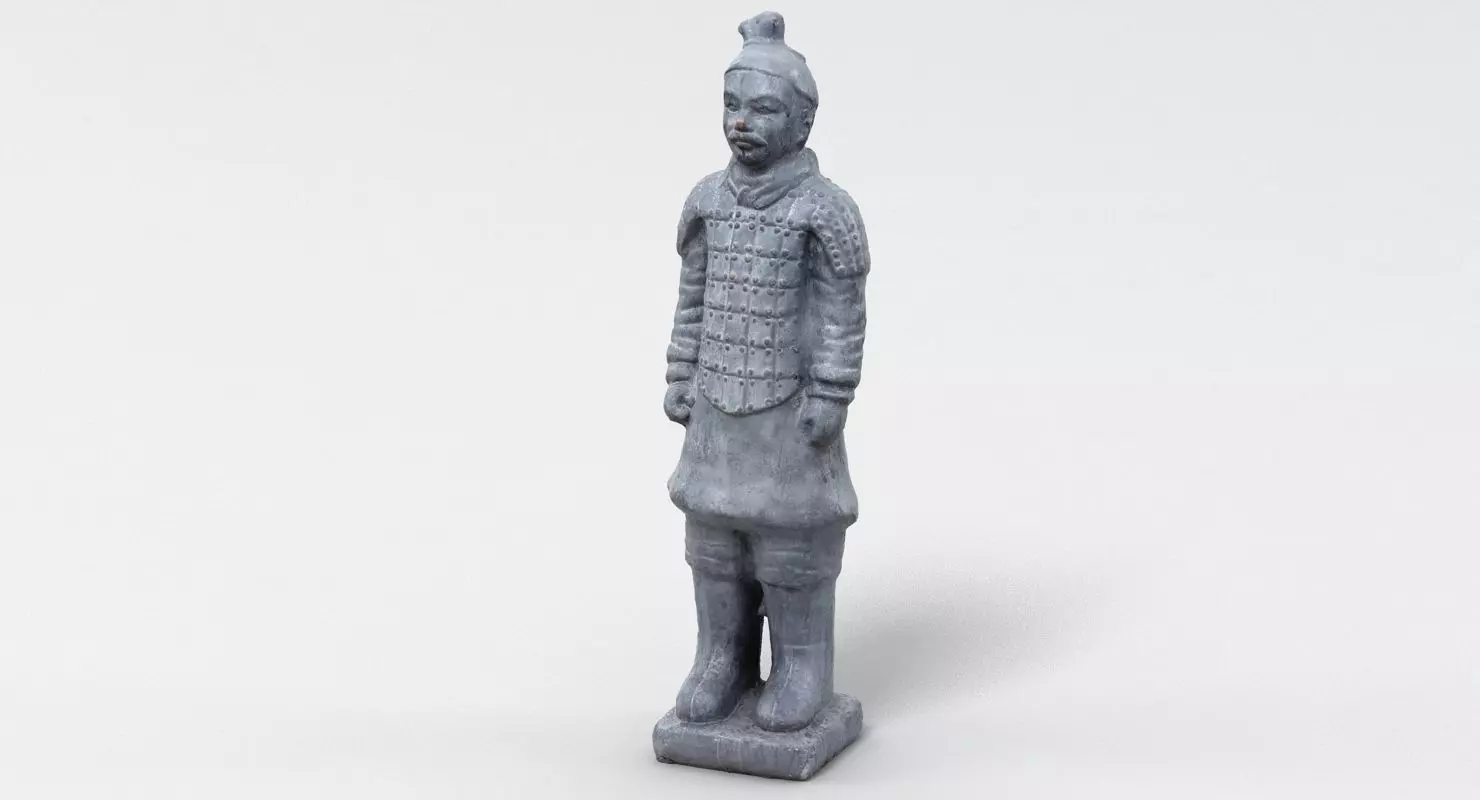 Terracotta Warrior 3D model_0