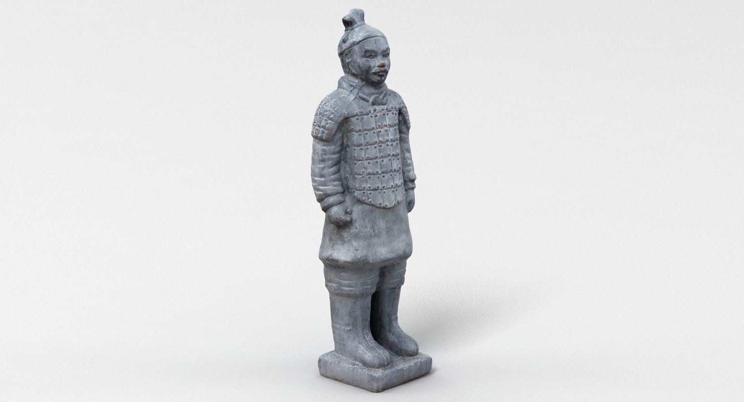 Terracotta Warrior 3D model_1