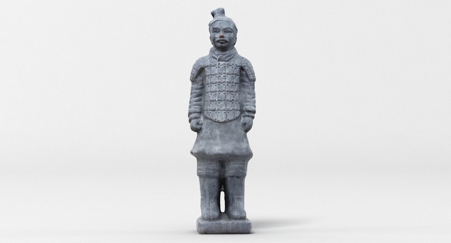 Terracotta Warrior 3D model_2