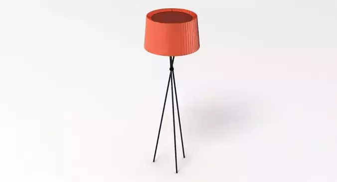 Santa Cole Tripode G5 Lamp Red