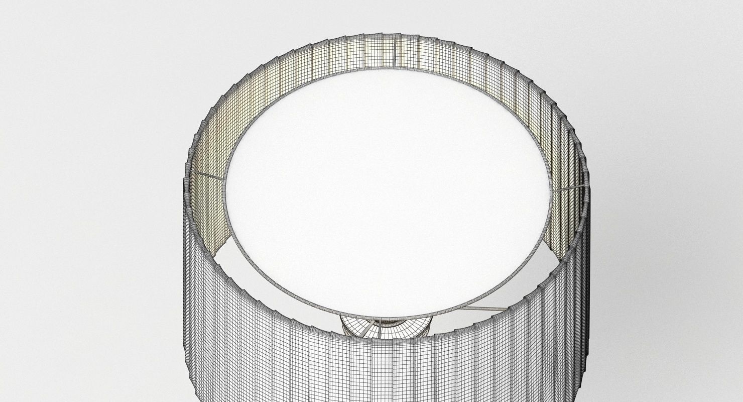 Santa Cole Tripode G5 Lamp Red 3D model_6