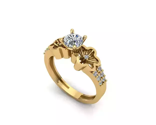 Solitaire ring 