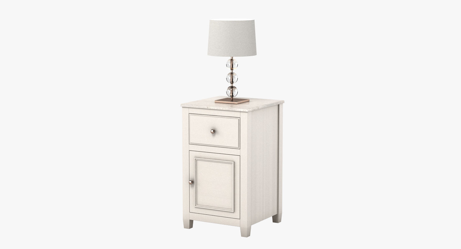 Neptune Chichester Bedside Cabinet 3D model_12