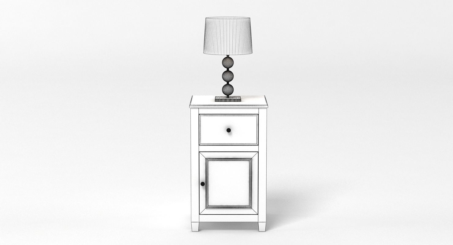 Neptune Chichester Bedside Cabinet 3D model_9