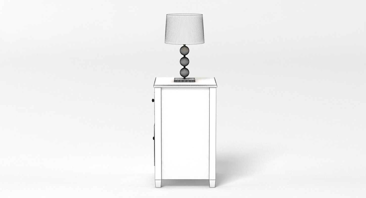 Neptune Chichester Bedside Cabinet 3D model_11