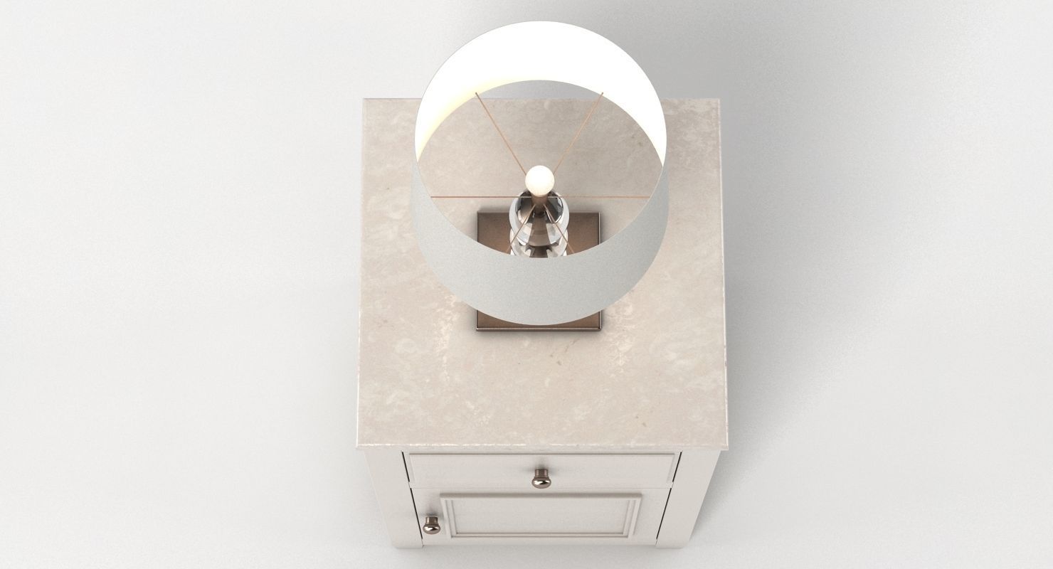 Neptune Chichester Bedside Cabinet 3D model_5