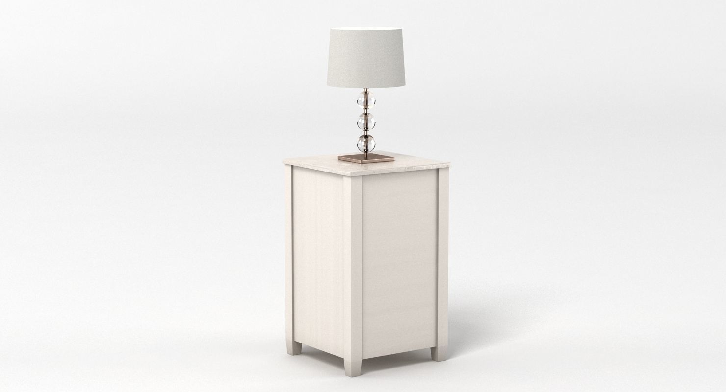Neptune Chichester Bedside Cabinet 3D model_3