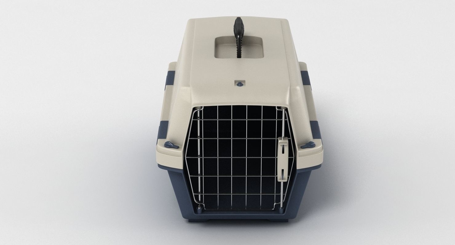 Pet Carrier 3D model_1