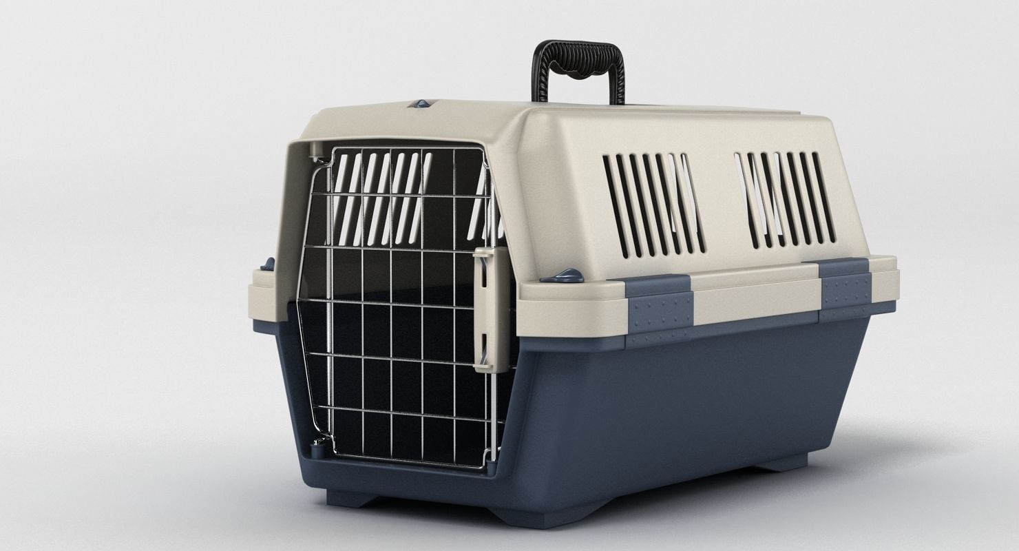 Pet Carrier 3D model_4