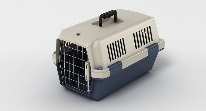 Pet Carrier 3D model