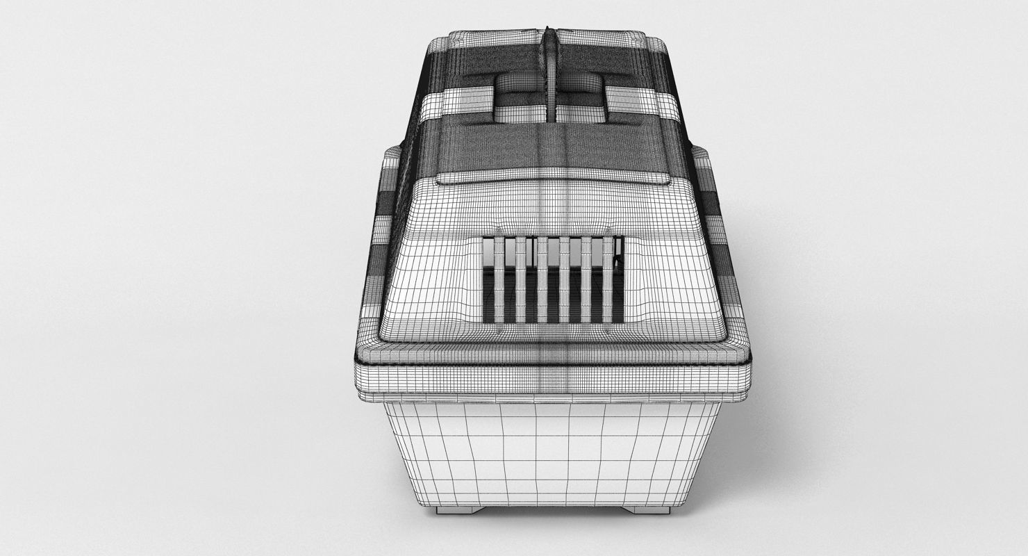 Pet Carrier 3D model_10