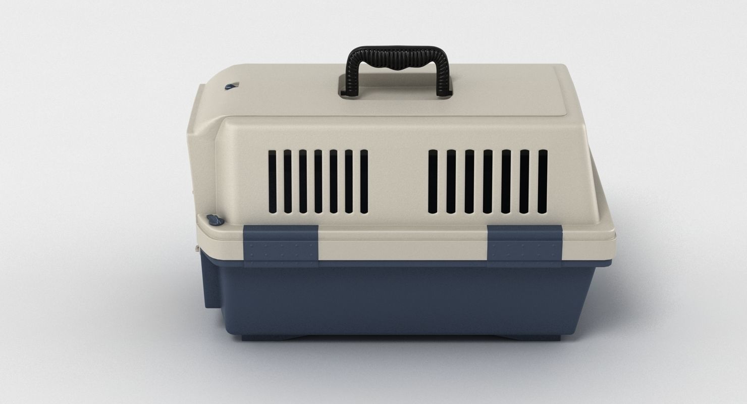 Pet Carrier 3D model_6