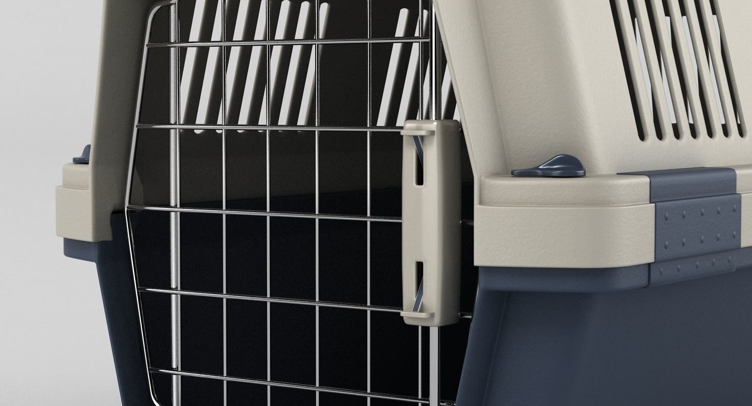 Pet Carrier 3D model_3