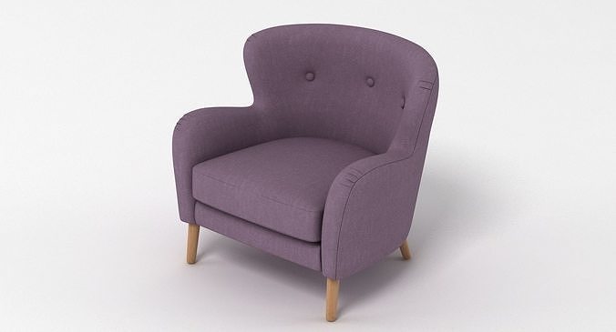 Wilbur Armchair 3D model